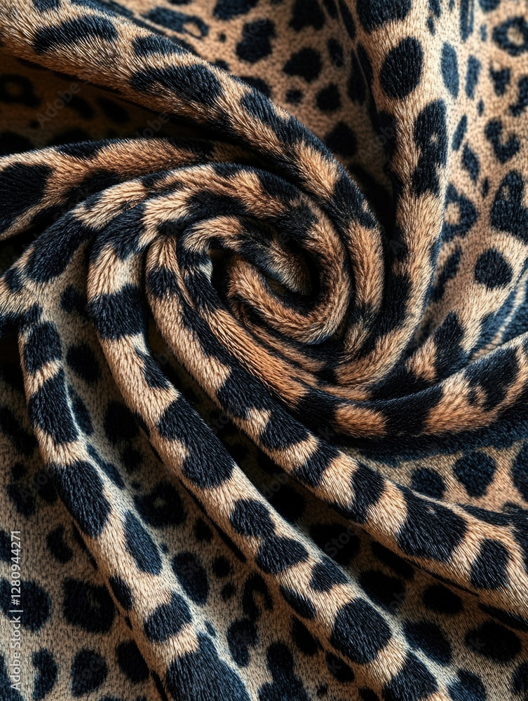 Poster vivid leopard print throw blanket. soft and cozy texture perfect for snuggling on the couch or as a 