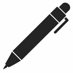 Vector of the Pen web icon on white background.