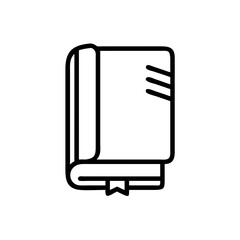 open book vector illustration