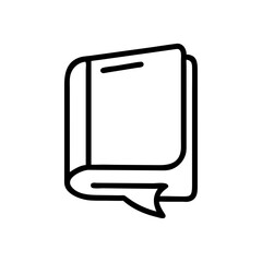 open book vector illustration