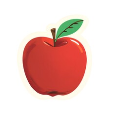 Fototapeta premium Apple isolated