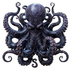 Fototapeta premium Menacing Kraken: Deep Sea Giant Octopus