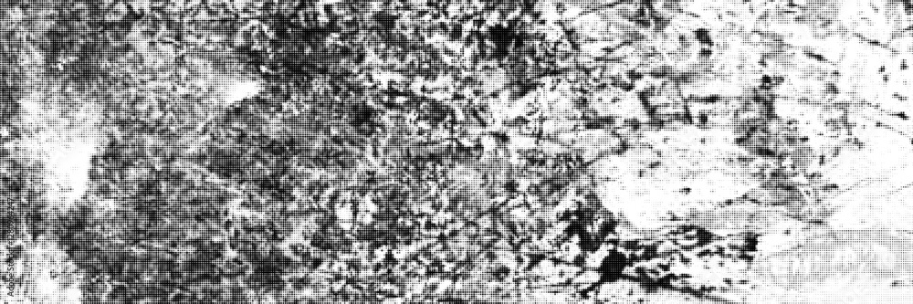 Poster monochrome metal texture with scratches and rust, displaying a unique halftone effect created throug