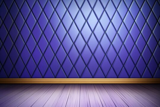 Diamond-shape quadrangle Purple Background, The pattern on the purple floor for gretting card banner, poster, template, Flyer & brochure, vector illustration, EPS10
