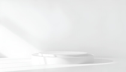 3D Rendered Illustration: Simple Background for Product Showcase