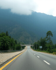 Fototapeta premium road in mountains