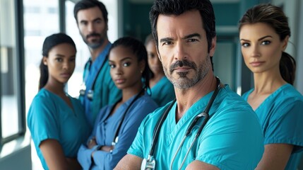 Surgeon Performing a Critical Operation