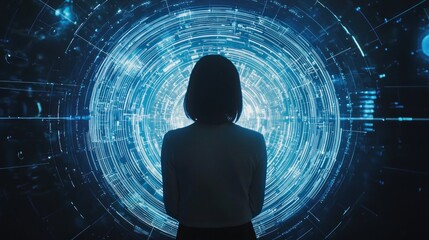 Tech Consultant Presenting Digital Solutions