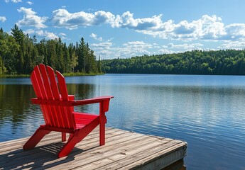 chair, beach, sea, water, 