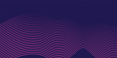 Sstkbackgrounds, Immerse your designs in a futuristic aesthetic with this stunning glowing abstract wave lines background set against a deep dark blue backdrop. 