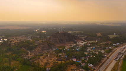 Aerial View of Kanyakumari’s Stunning Coastal Landscape