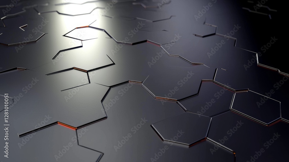 Poster an abstract geometric background serves as the setting for a 3d illustration of an explosive power d
