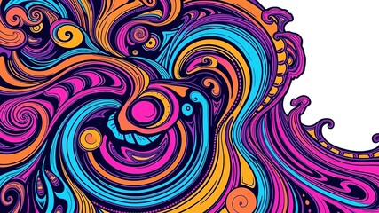 Intoxicating Paisley: Mesmerizing Swirls in a Kaleidoscope of Colors