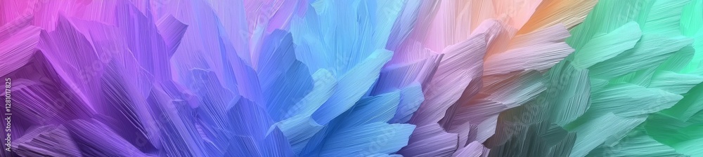 Poster the background features an abstract low-poly design with a triangulated texture, showcasing a 3d pol