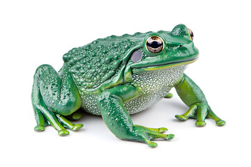 Obraz premium African bullfrog, isolated on white background