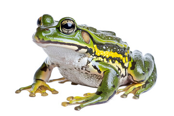 Obraz premium African bullfrog, isolated on white background