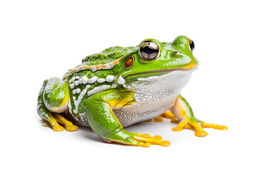 Fototapeta premium African bullfrog, isolated on white background