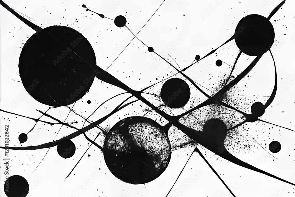 Poster a textured, abstract grunge pattern on old canvas, suitable for overlay or creating a screen scratch