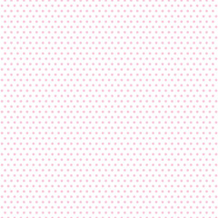 Pink Polka dot on white background, seamless background.