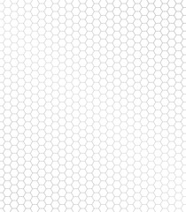 Hexagon metal background with light reflection. Vector Illustration