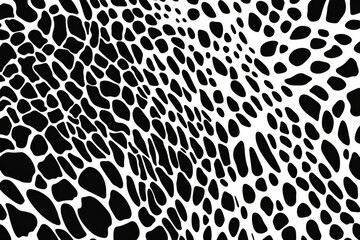 Leopard fur background with an animal print textile texture