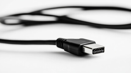 Close up of charging cable being stretched, illustrating the tension and strain of modern connectivity and the reliance on technology in daily life.