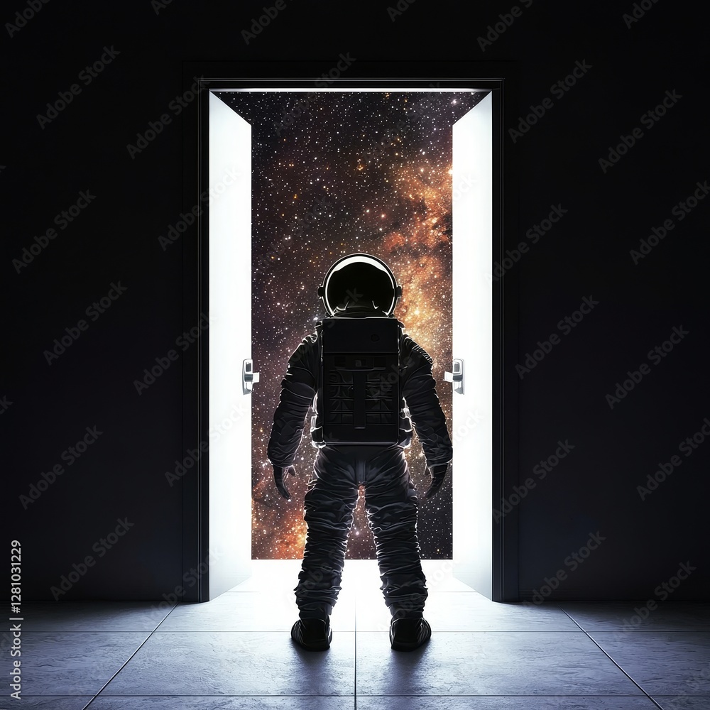 Poster the exploration of space by astronauts and cosmonauts is akin to discovering a fantasy portal that l