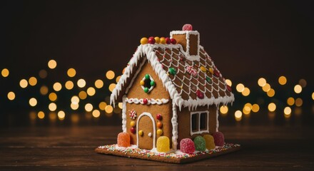 christmas gingerbread house