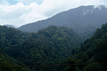 Breathtaking Highland View with Rolling Green Hills