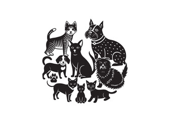 s silhouette isolated vector