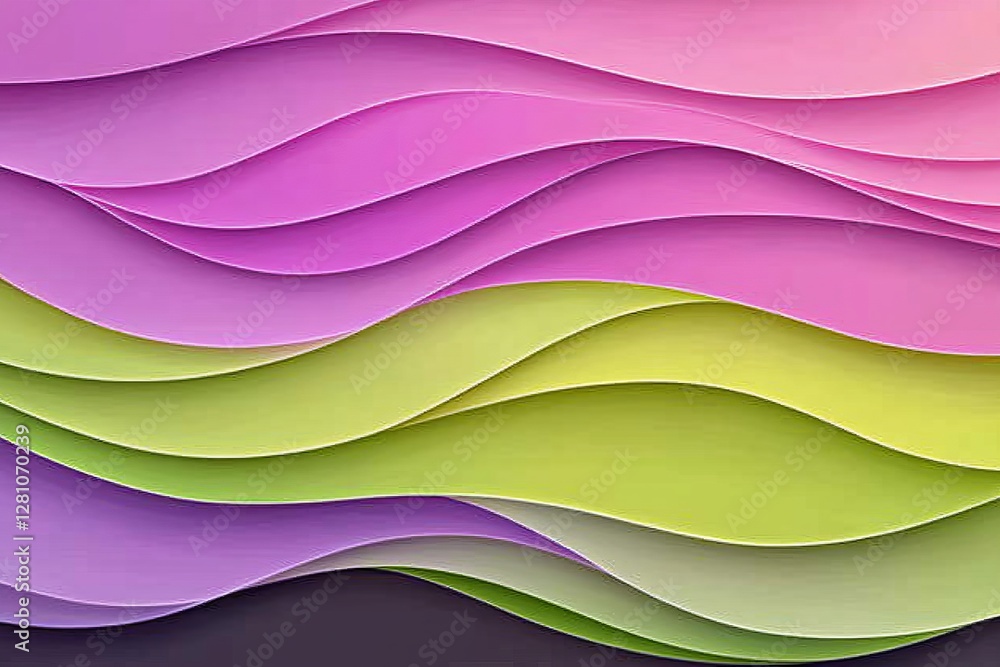 Poster texture of a blurred, grainy background featuring colorful digital grain dust and soft noise effects