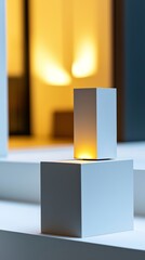 Small night lights with motion sensors that activate automatically in low light are great for hallways, bathrooms, and stairs