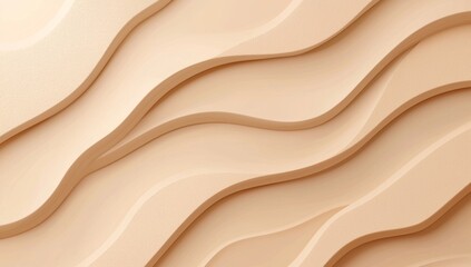 Obraz premium A pastel backdrop with a bright abstract design for a project, showcasing a light wave and line pattern.