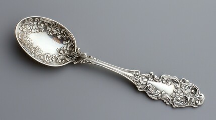Elegant Silver Spoon