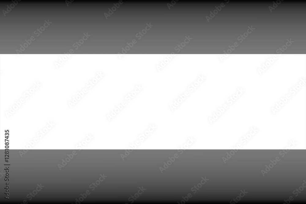 Poster a minimalist background featuring a clean white rectangle framed by a gray gradient top and bottom, 