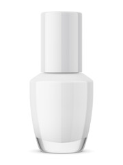 Nail polish bottle mockup