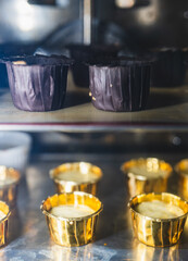 Chocolate Vanilla Cupcake Dessert Baking Process, Meditation, Healthy Organic Low Sugar Eating, Small Bakery, Home Baking, Self-Care and Happiness