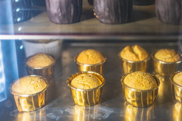 Chocolate Vanilla Cupcake Dessert Baking Process, Meditation, Healthy Organic Low Sugar Eating, Small Bakery, Home Baking, Self-Care and Happiness