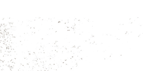 Silver shiny glitter sparkle confetti falling down on transparent background. Vector illustration.

