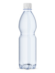 Mineral water bottle mockup