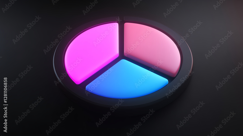 Poster colorful triangular gradient design digital art abstract modern environment minimalistic viewpoint