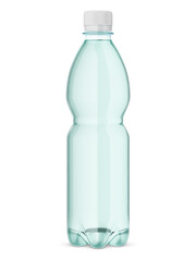 Mineral water bottle mockup