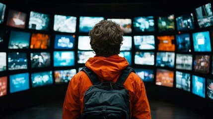 Urban nightlife is defined by its futuristic city vibes and neon screens