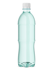 Mineral water bottle mockup