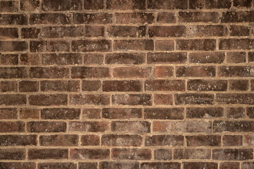 Old brick wall background. Abstract red brick wall background