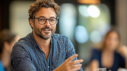 Leadership Skills: A photo of a mentor leading a workshop with participants engaged in discussion, showcasing real-world leadership training.