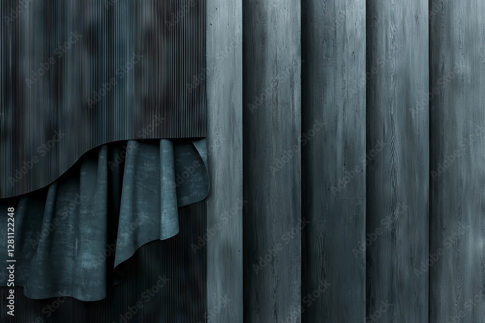 Aufkleber background with dark rustic wood texture for use in product display or design elements