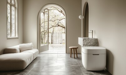 A voice-operated AI-powered waste management system that sorts trash and recycling automatically. This system uses AI to identify and categorize items, making things easier for users