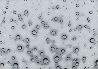 Rain Drops on Glass Abstract Background Texture Pattern Close-up