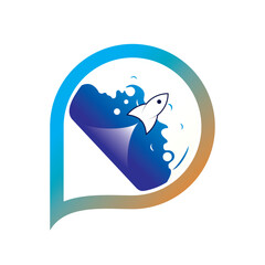 Logo about communication media